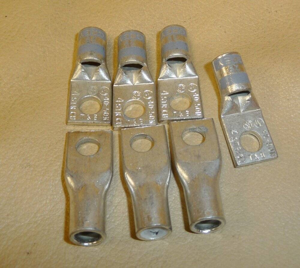 [7] T&B 54138 Grey Die 29 40-50N One Hole 3/16″ inch Copper Compression Lug