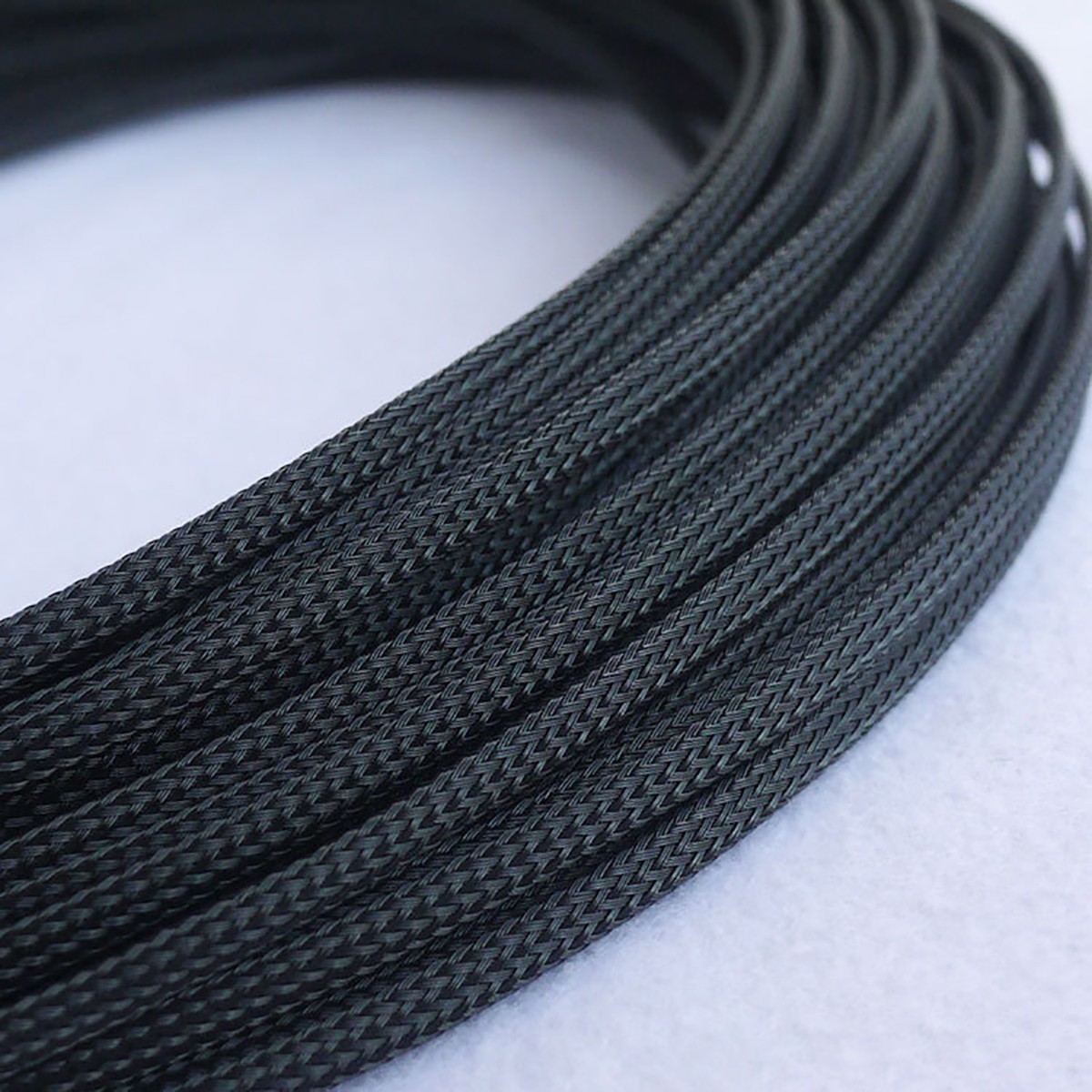 3mm-50mm PET Expandable Braided Sleeving Wire Cable Harness Sheathing All Colors