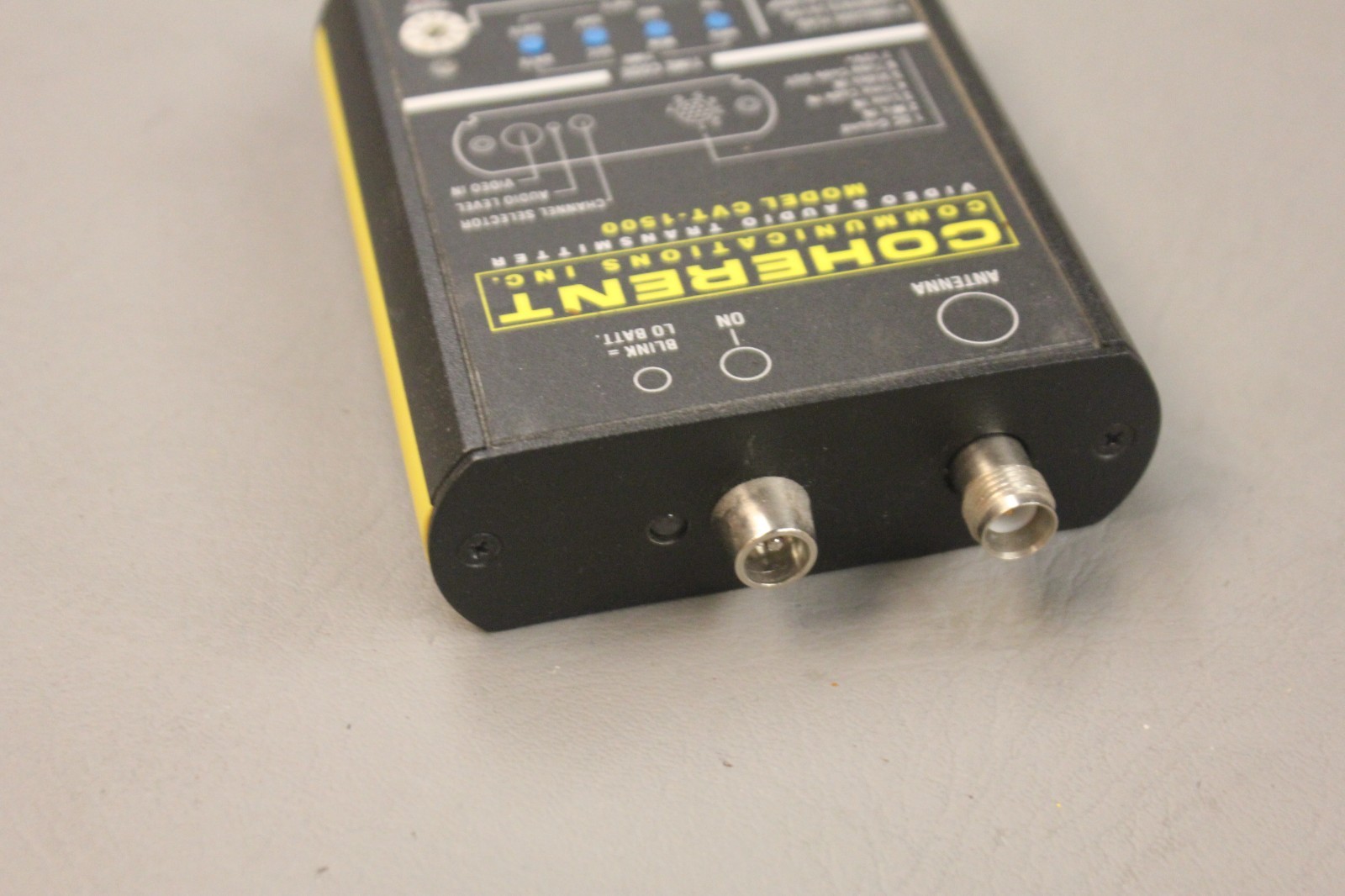COHERENT COMMUNICATIONS CVT-1500 AUDIO VIDEO TRANSMITTER