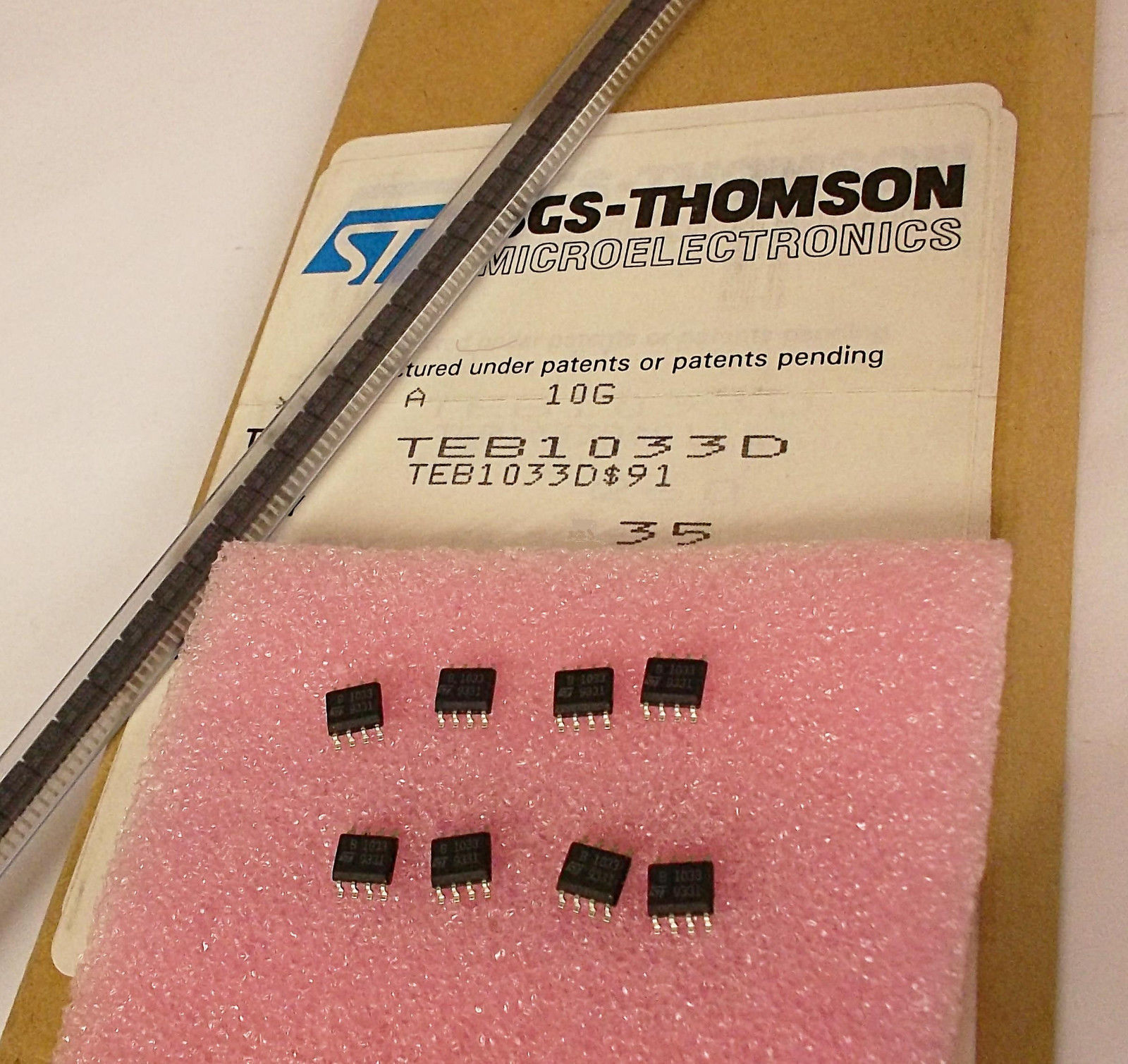 3 pieces TEB1033D PRECISION DUAL OPERATIONAL AMPLIFIERS SO-8 NEW ~