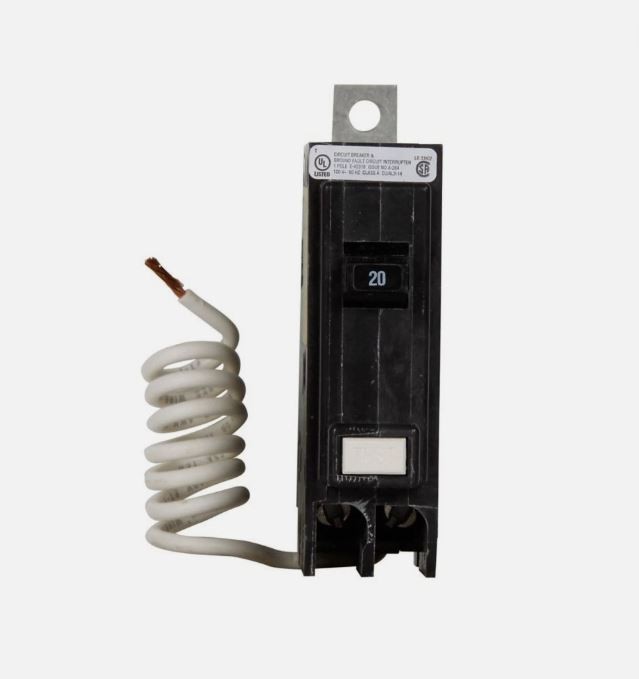 Eaton QBHGFT1020 GFCI Circuit Breaker 20A Ground Fault Bolt On