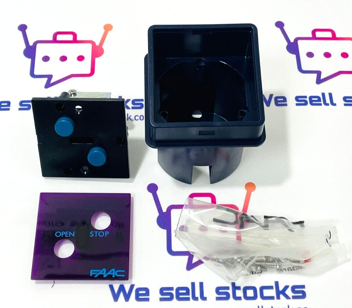 FAAC 401002 Pushbutton Switch (Lot Of 2 Pcs)