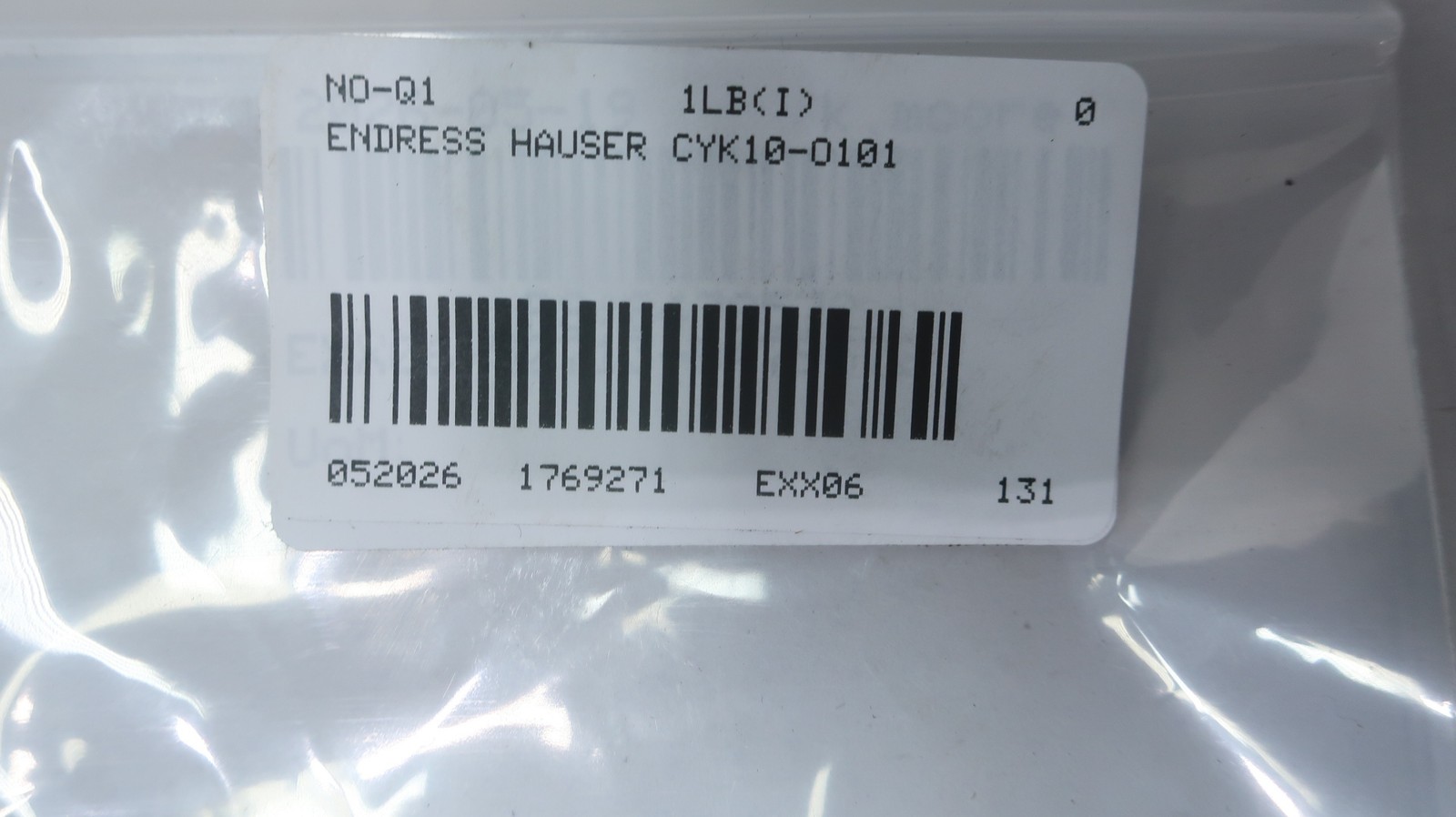 Endress Hauser CYK10-O101 Digital Sensor Cable