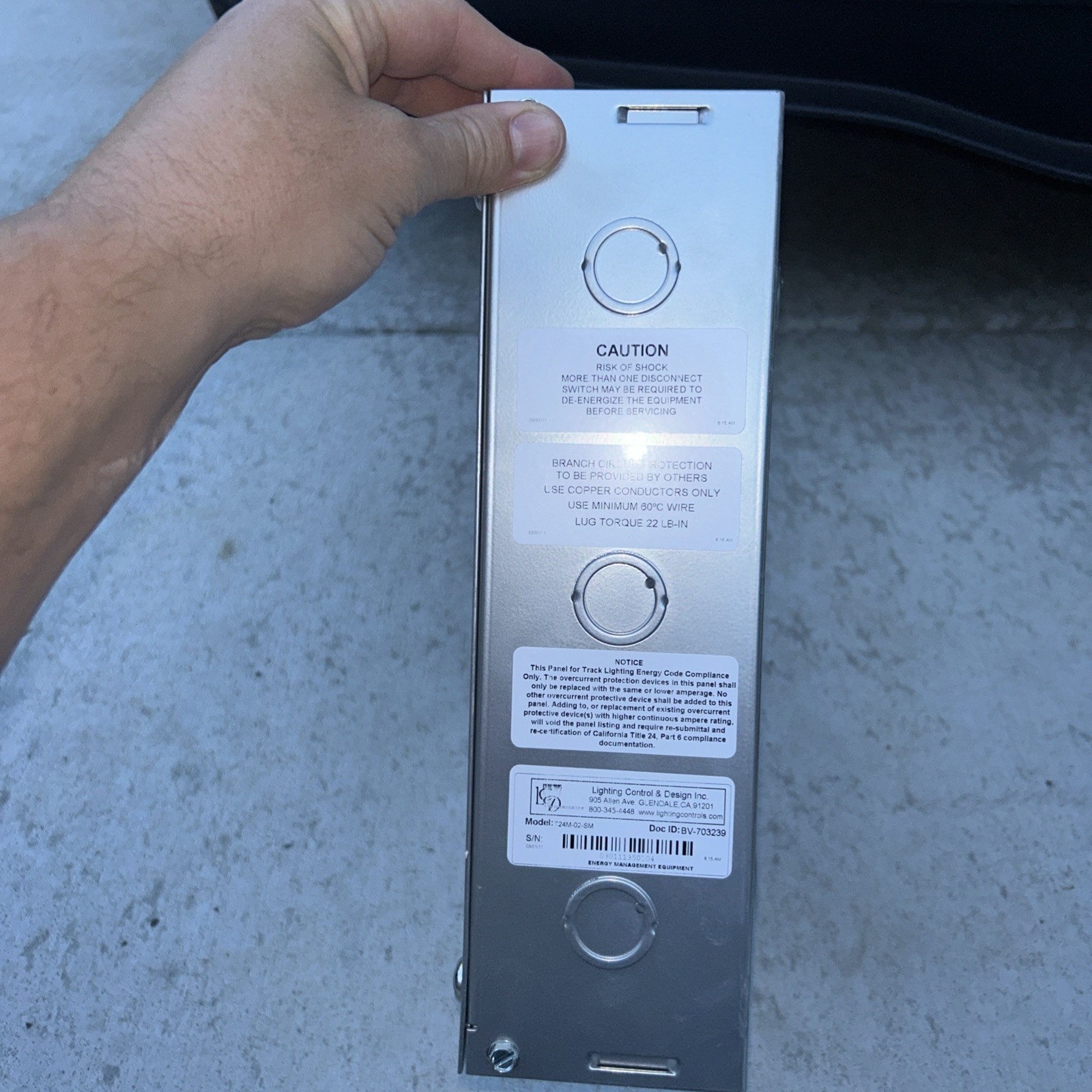 Sub-Branch Circuit Current Limiter Silver Bullet MINI