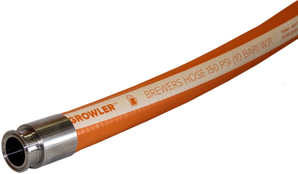 1.5″ Texcel GROWLER Series Brewery Hose – 3 ft – FDA Approved