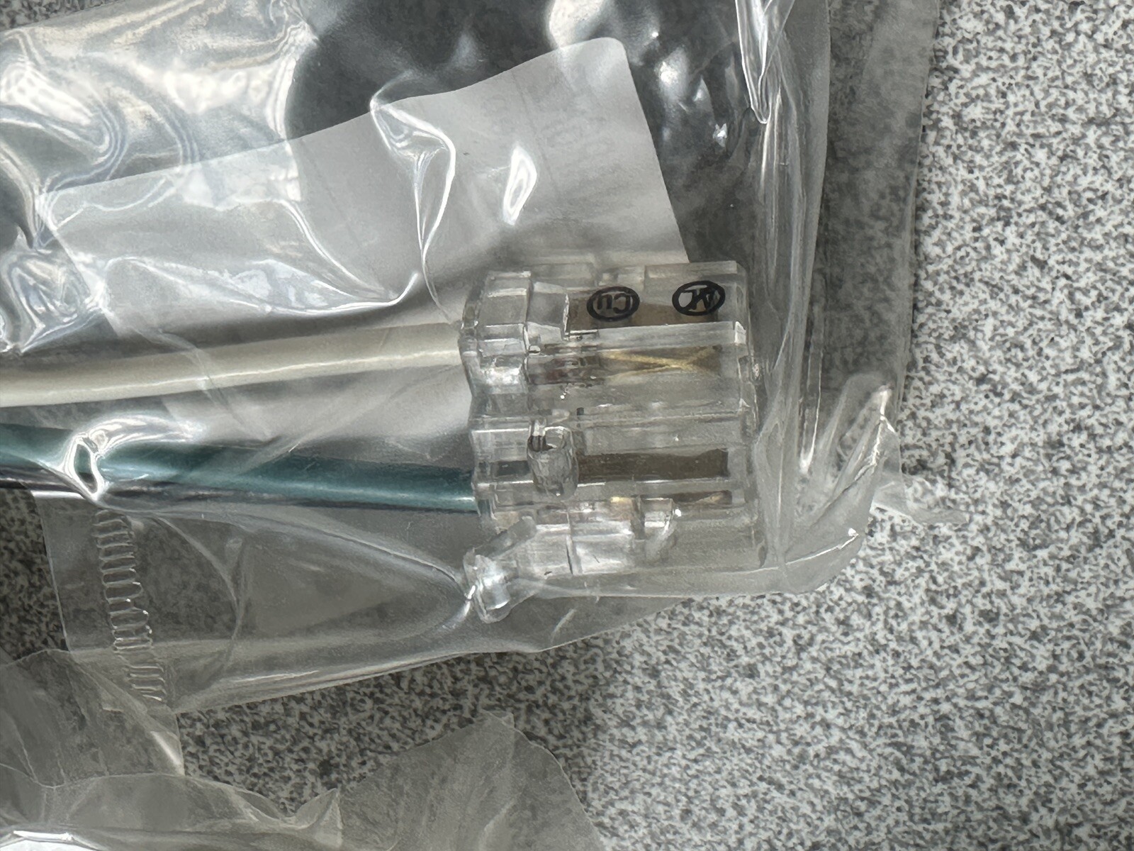 20 NEW Hubbell SNAP6R2 SnapConnect Terminal 6″ Stranded Leads Clear 20 pieces
