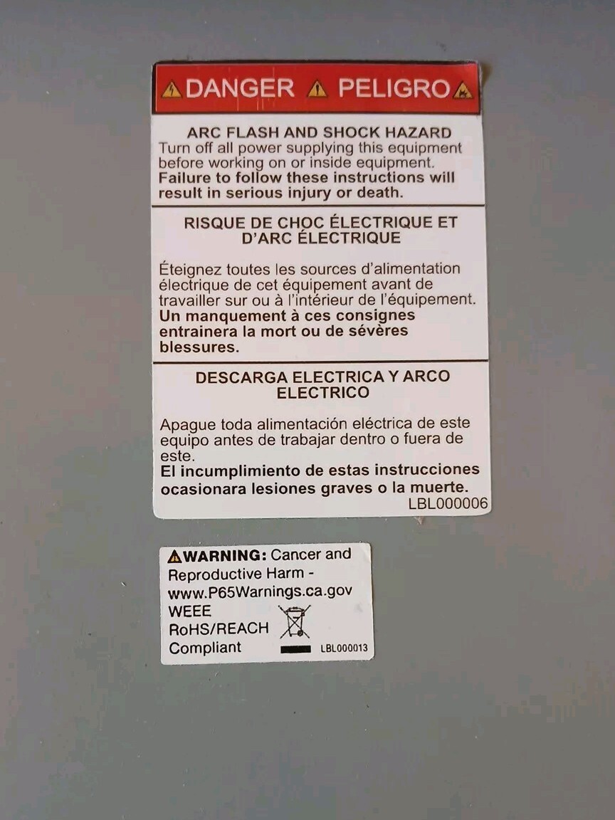 Hamond Power Transformer – CF3F002KBS 480 Volt 3 Phase 60hz