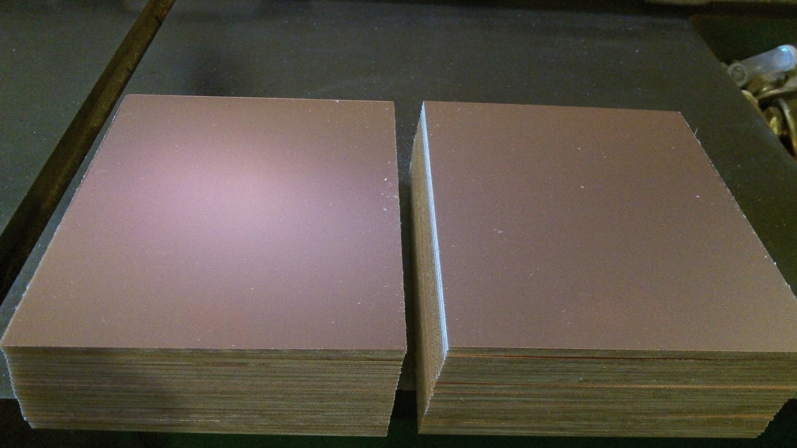 48 pcs Single Sided Copper Clad Laminate Board 4″ x 5″ CEM-1, .060. 1 oz.