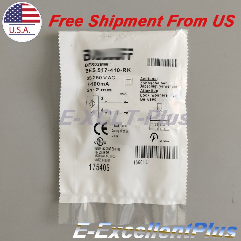New For Balluff BES 517-410-RK BES02MW Proximity Sensor Switch Fast Shipping
