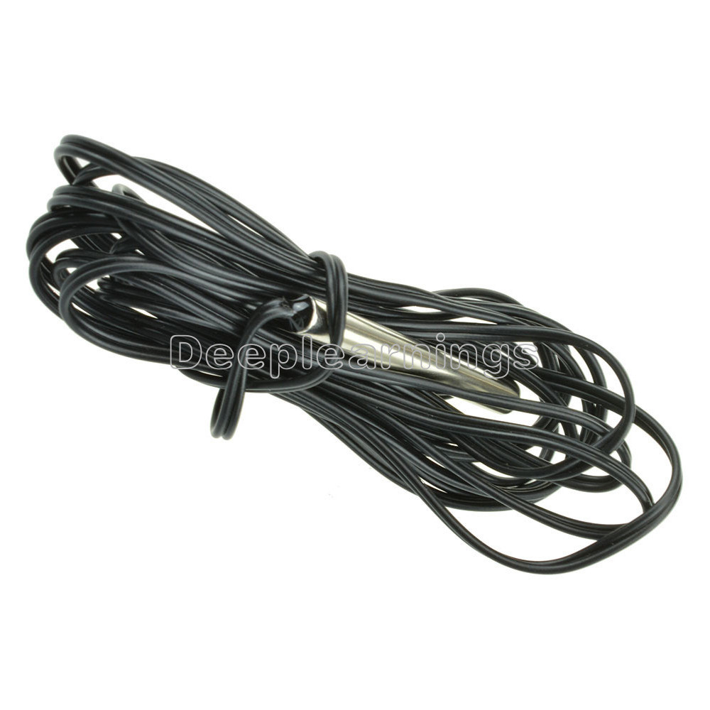 10PCS NTC 3435 10K Ohm 1% Thermistor Temperature Sensor Cylinder Probe