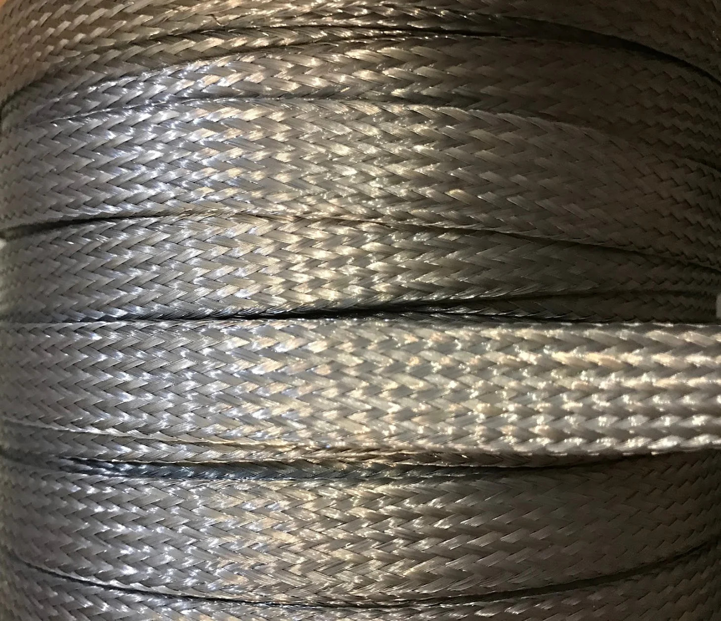 2172 – ALPHA WIRE – Tinned Copper Braid 3/8″ – WIRE SOLD BY THE FOOT, NO RETURNS