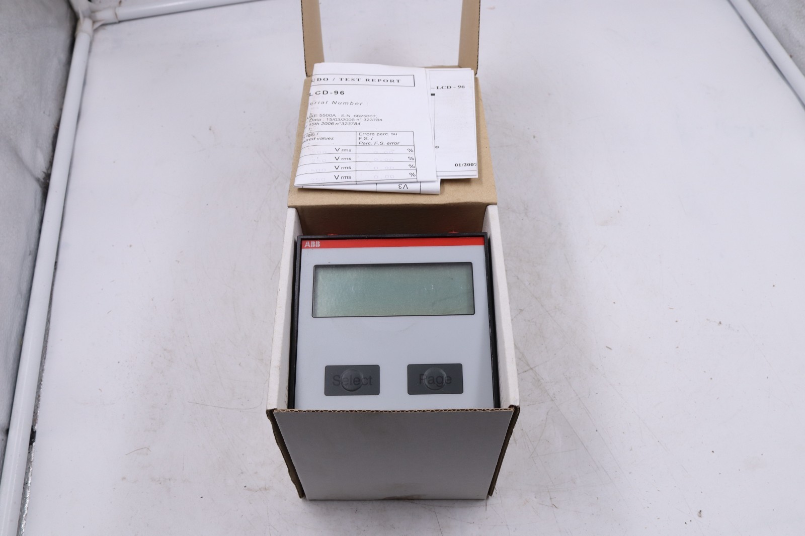 ABB EG 829 4 MTME-485-LCD-96 MADE IN ITALY