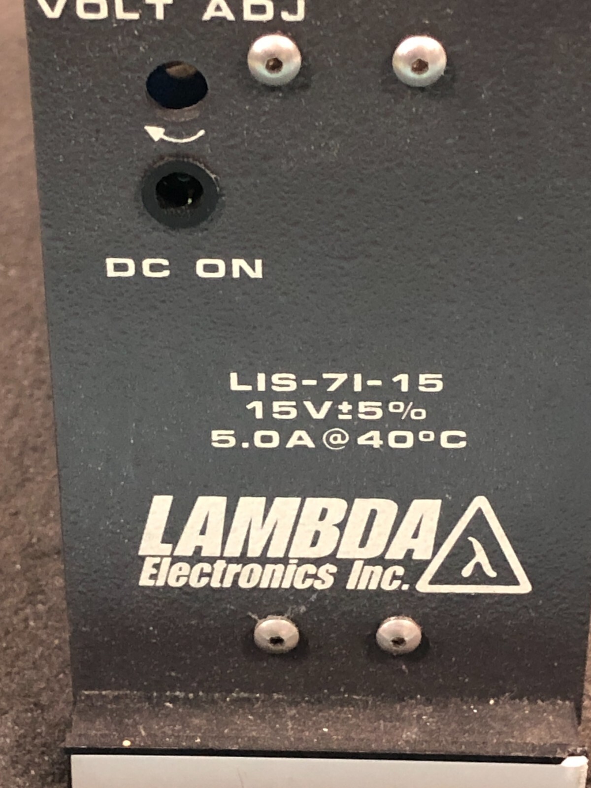Lambda LIS-71-15 Power Supply AMAT 1140-00078, 172771