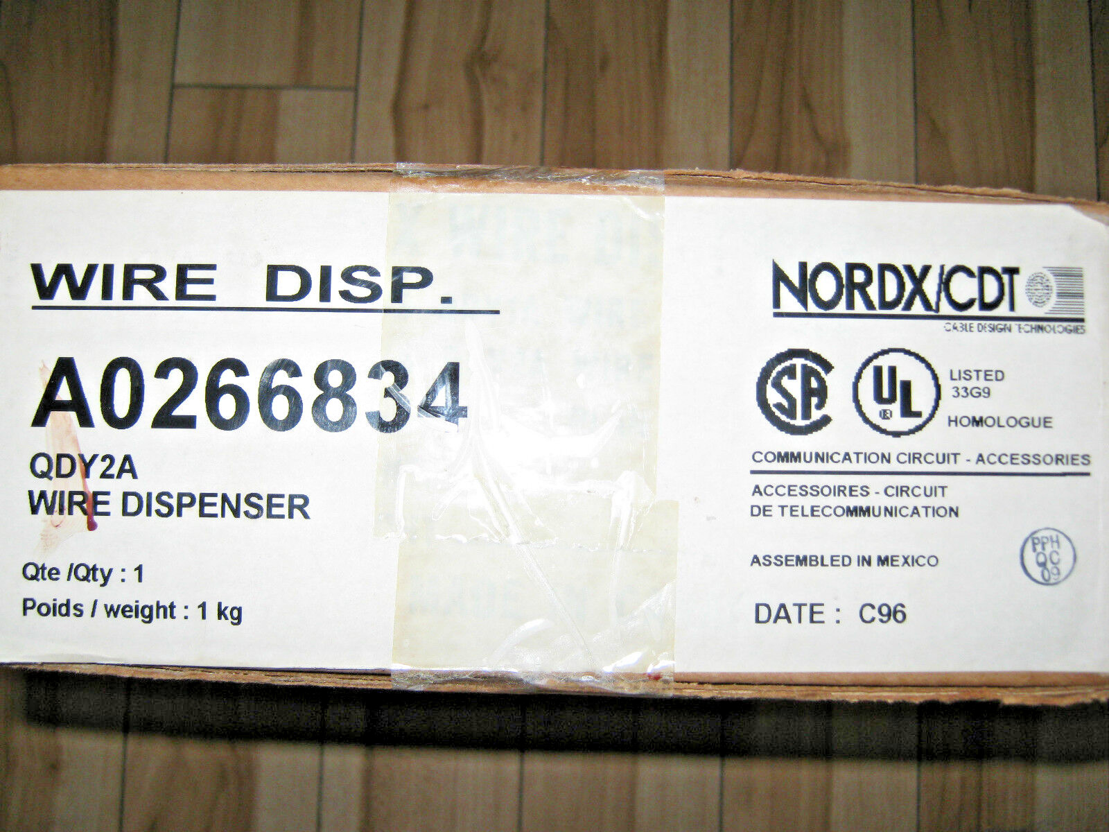 BELDEN/CDT – A0266834 – QDY2A – SMALL BIX WIRE DISPENSER – BEIGE