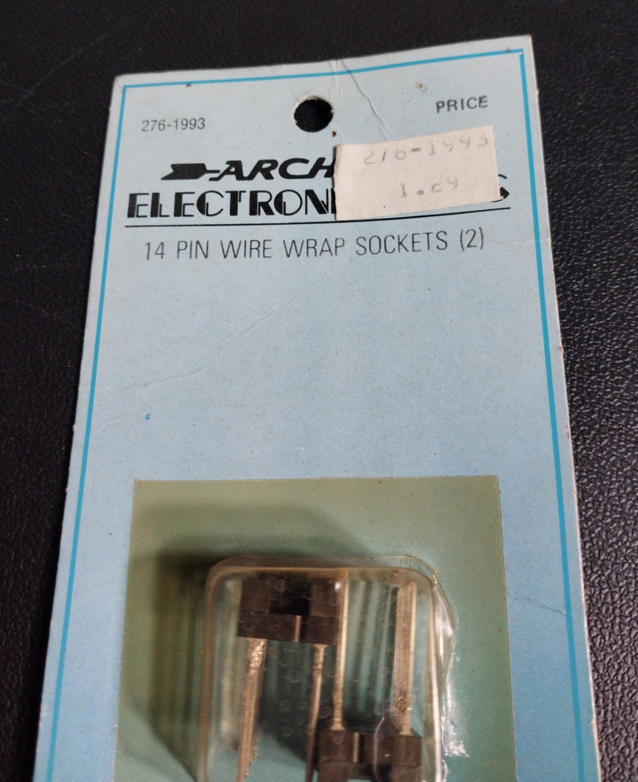 Archer Electronics 276-1993 14 Pin WIRE WRAP SOCKETS (2) New Old Stock USA