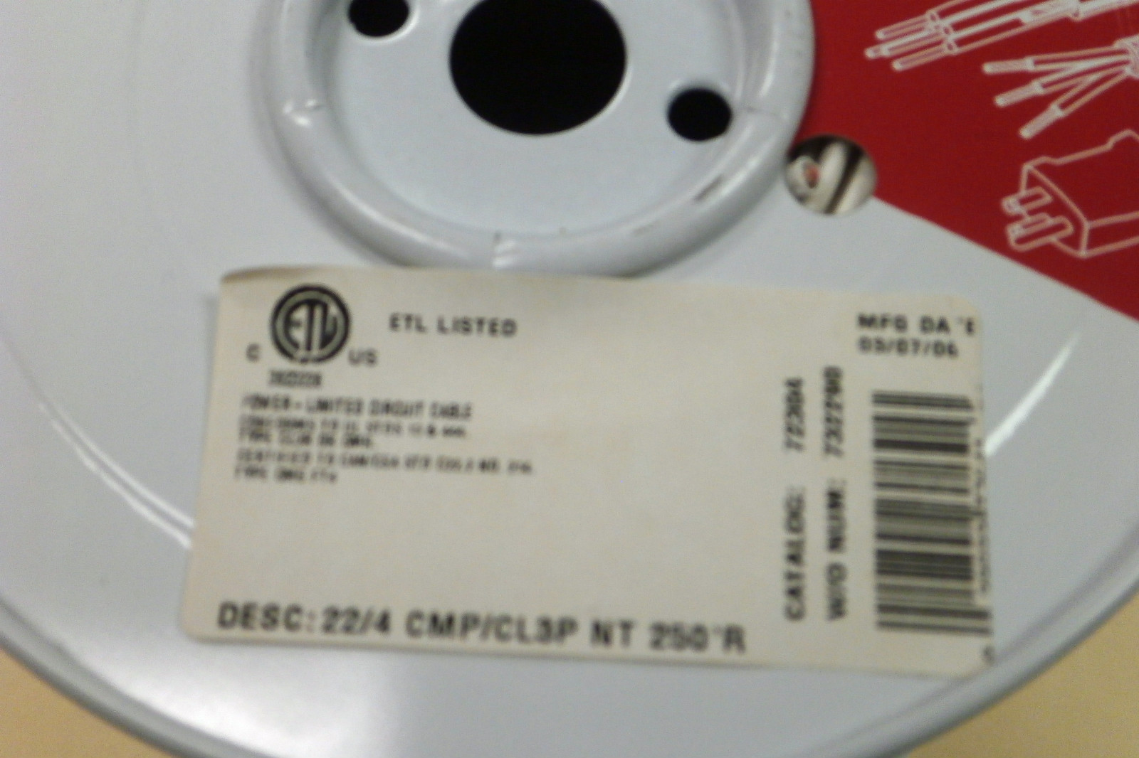 Signal Coleman Model 72304 New Cable (Est. 300 ft) Lot of 2