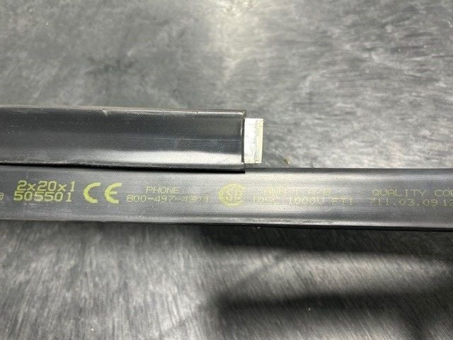 Eriflex FLEXIBAR 3 meter, Tinned Copper 20mm width x 1mm thick Erico 505501