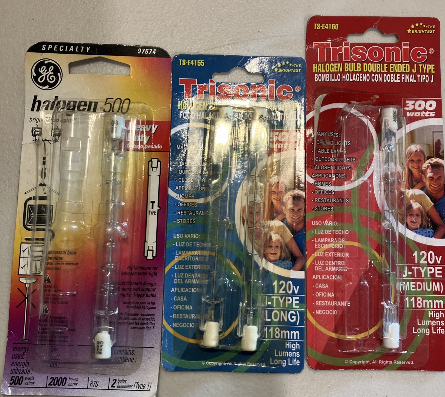 Halogen Heavy-Duty Lamps, 500-Watts, 1-Pk. ,+ See Pictures ￼