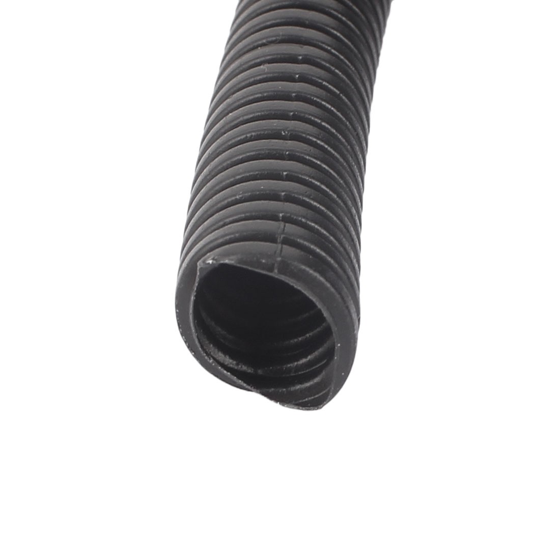 11 M 10×13 mm PVC Flexible Corrugated Conduit Tube for Garden,Office Black