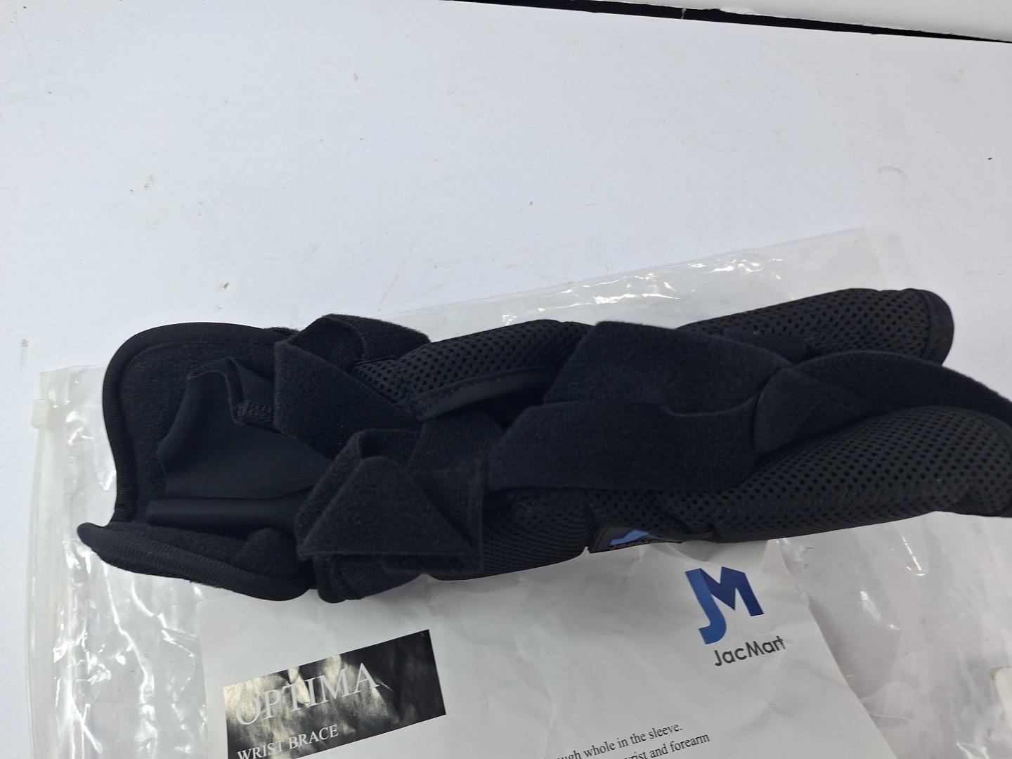 Optima OM-3916 Wrist Brace Support, Bilateral Right or Left, Size Medium New