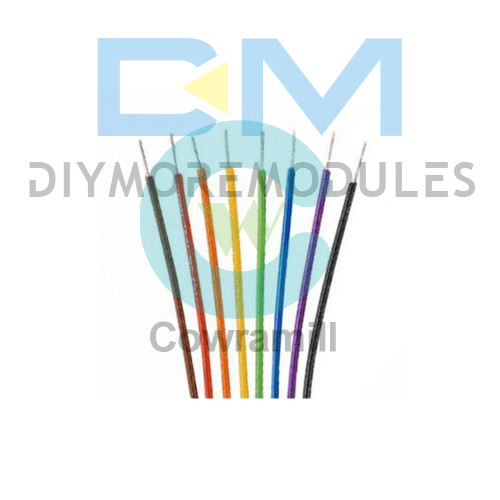 30AWG Test Wrapping Cable Wire 280M B-30-1000 8-Wire Colored Insulation