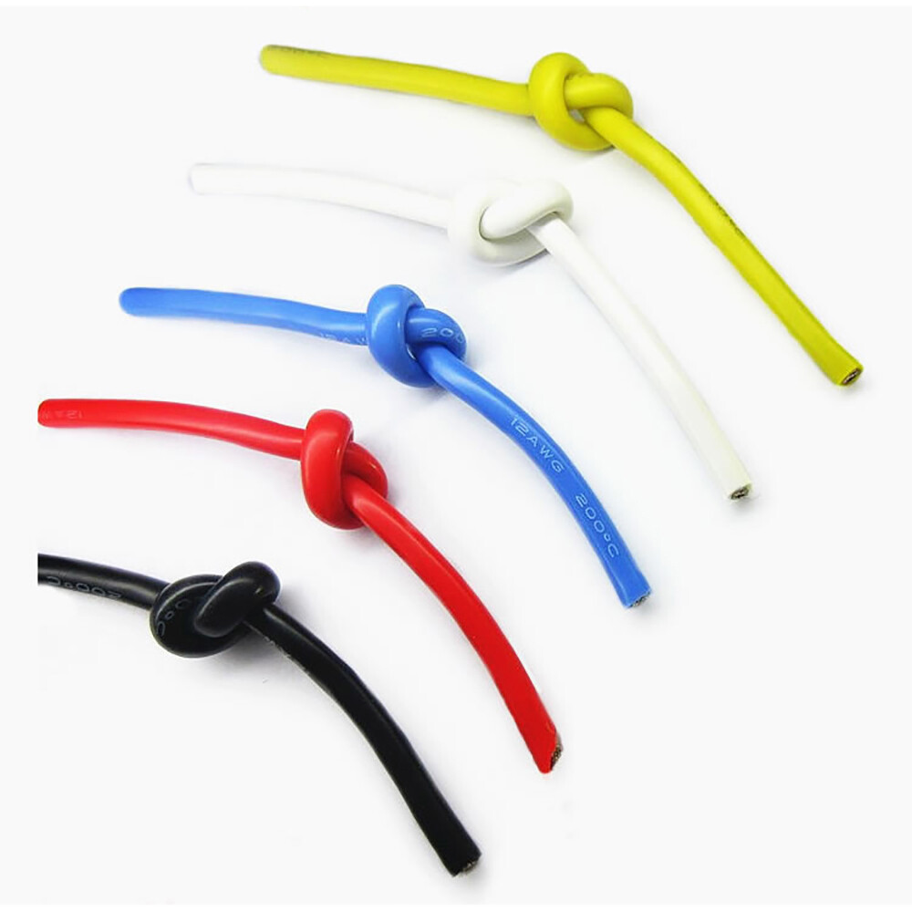 30AWG-18AWG High and Low Temperature Wire Flexible Soft Silicone Cable Resistant