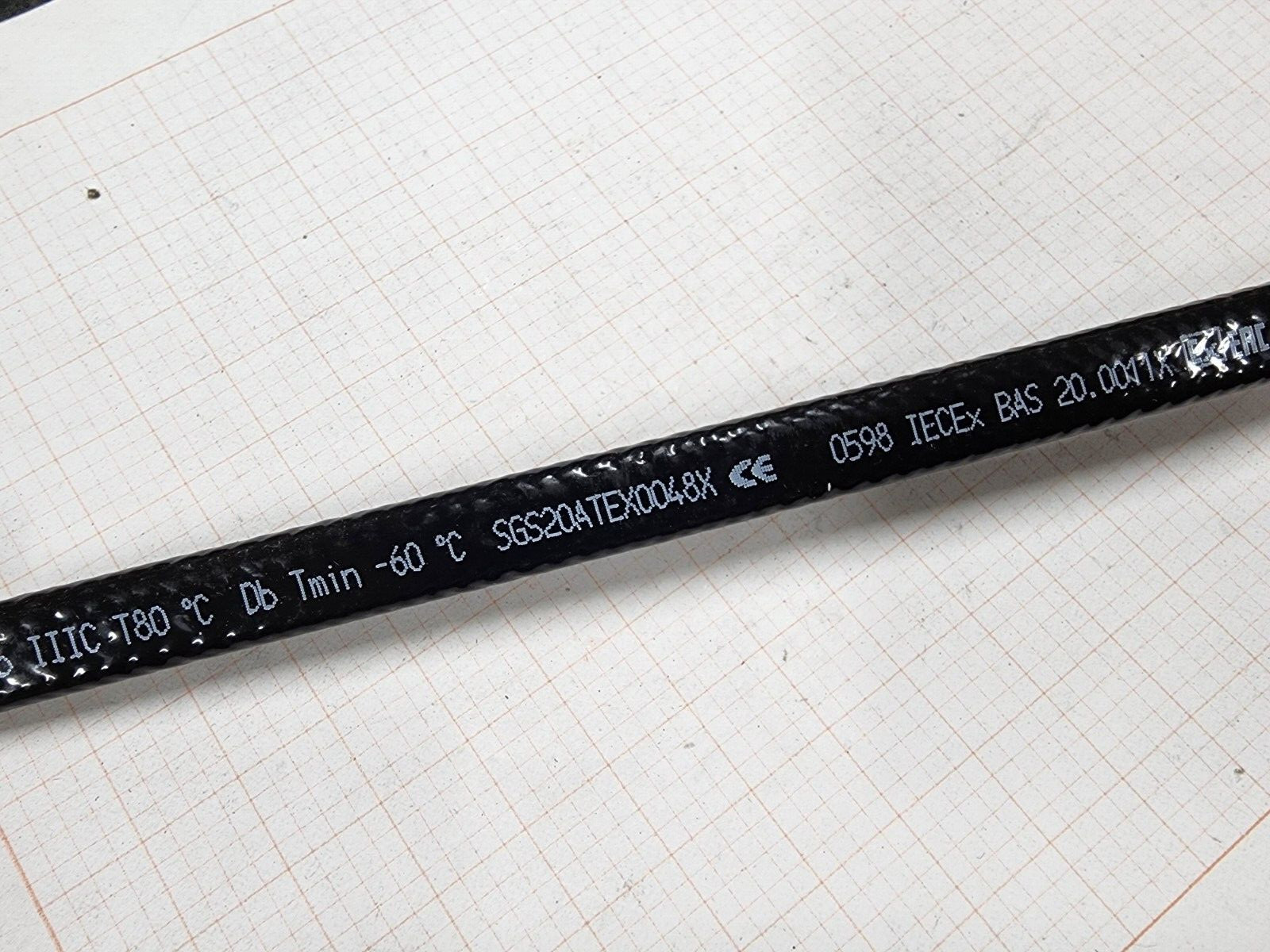 nVent Raychem 8BTV2-CT BTV Self-Regulating Heating Cable 8 Watts/Ft 200-277V/1ft