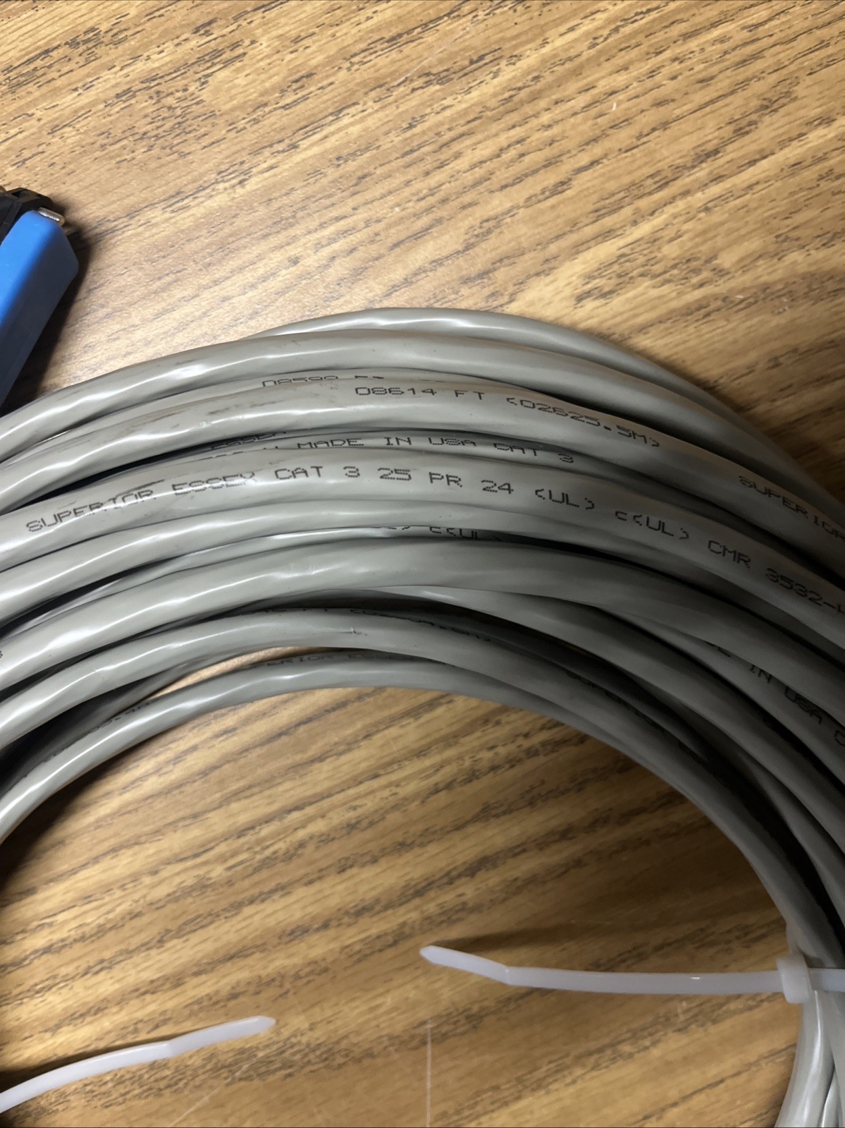 Superior Essex Cat 3 25 PR 24 (UL) CMR 3532-H AMP Connection Cable