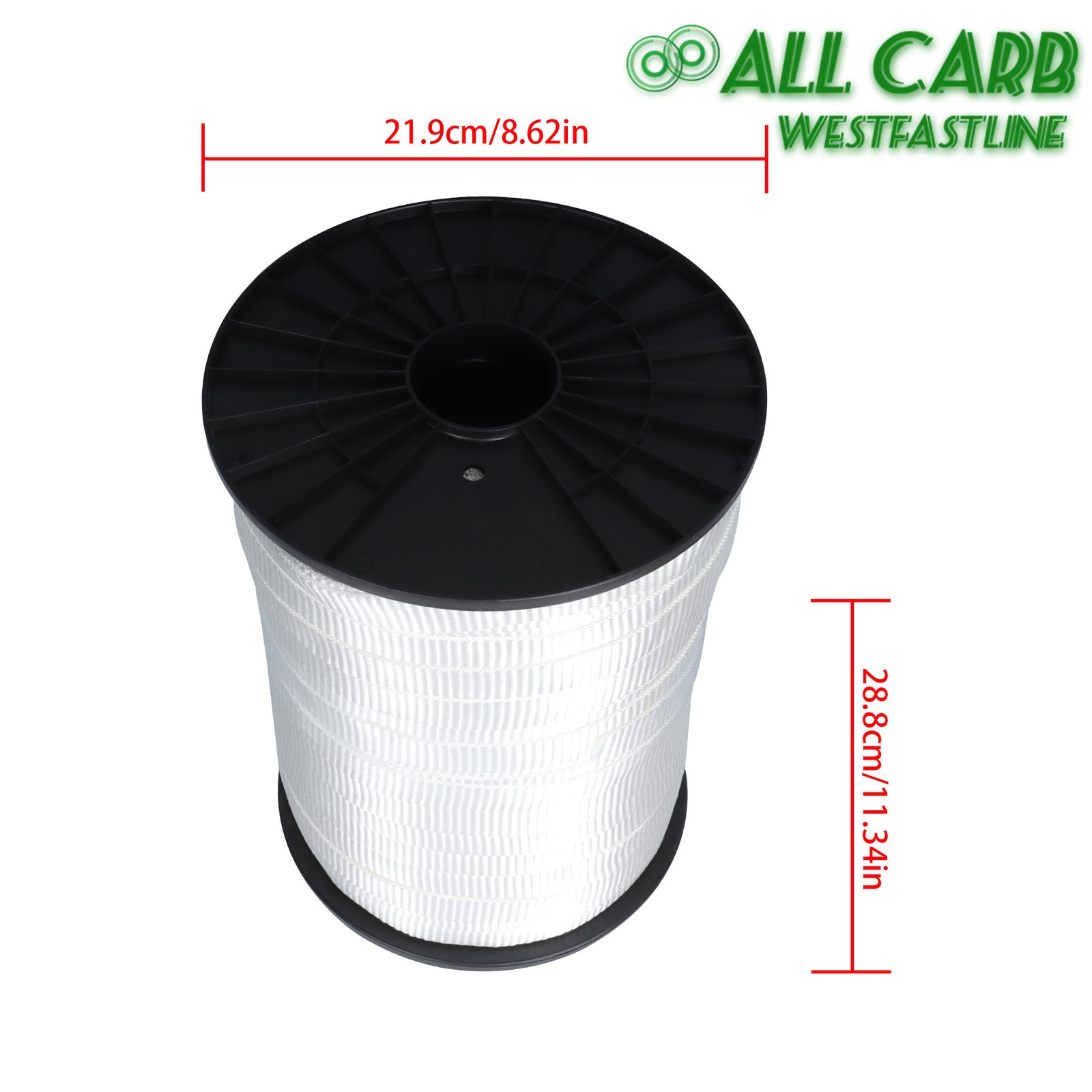 Polyester Pulling Tape Mule Tape 3/4″ x 528′ 2500 lbf Tensile Capacity