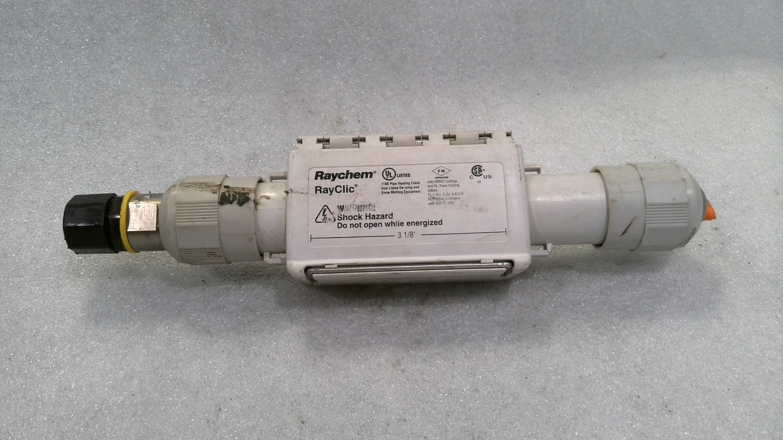 RAYCHEM RAYCLIC 3-1/8″ INCH HEATING CABLE POWER CONNECTION KIT