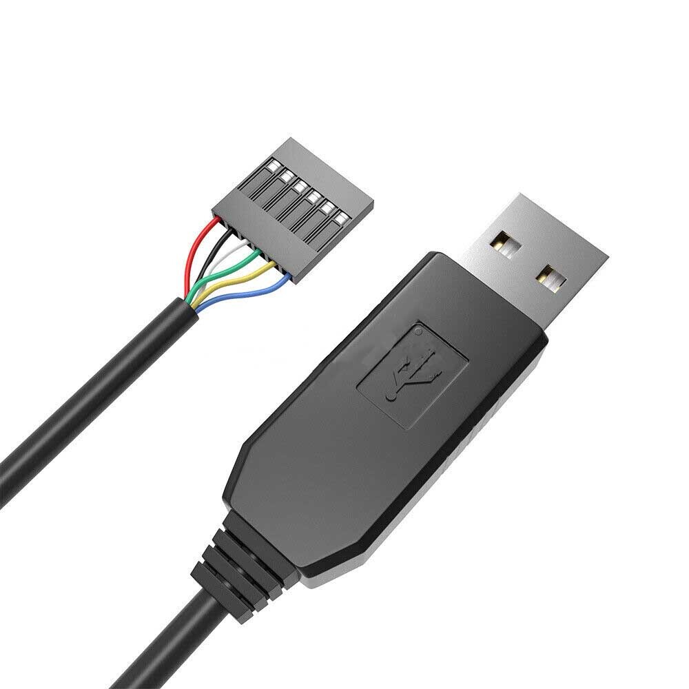 2pcs 1M FTDI FT232RL USB to Serial Adapter Module USB to TTL RS232 Cable 6Pin