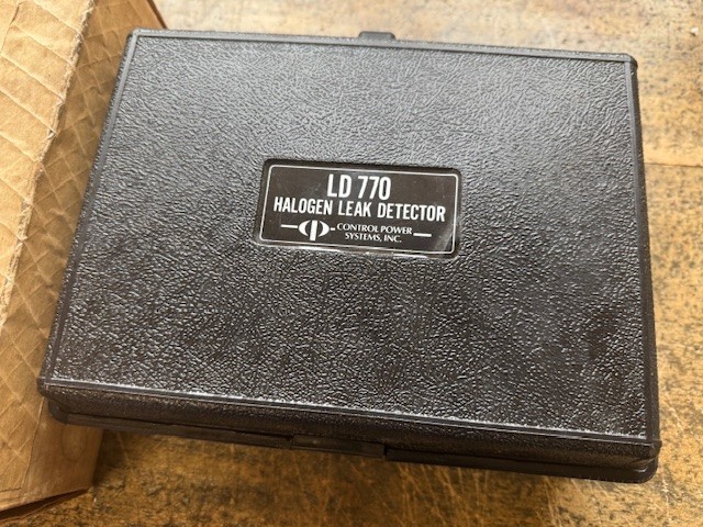 LD770 Leak-Seeker Control Power Systems Inc. Halogen Leak Detector