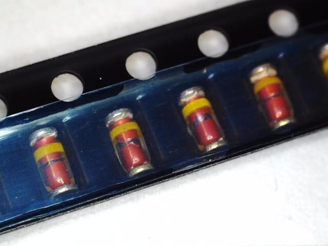 500PCS BZV55-C3V9,115 BZV55-C3V9 DIODE ZENER 3.9V 500MW LLDS
