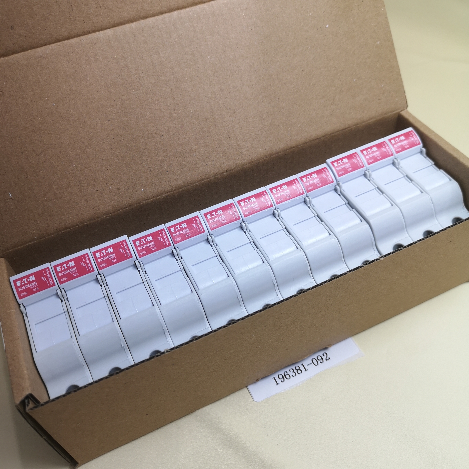 (12 PCS) CHM1DU Eaton Bussmann Fuse Holder NEW in Box