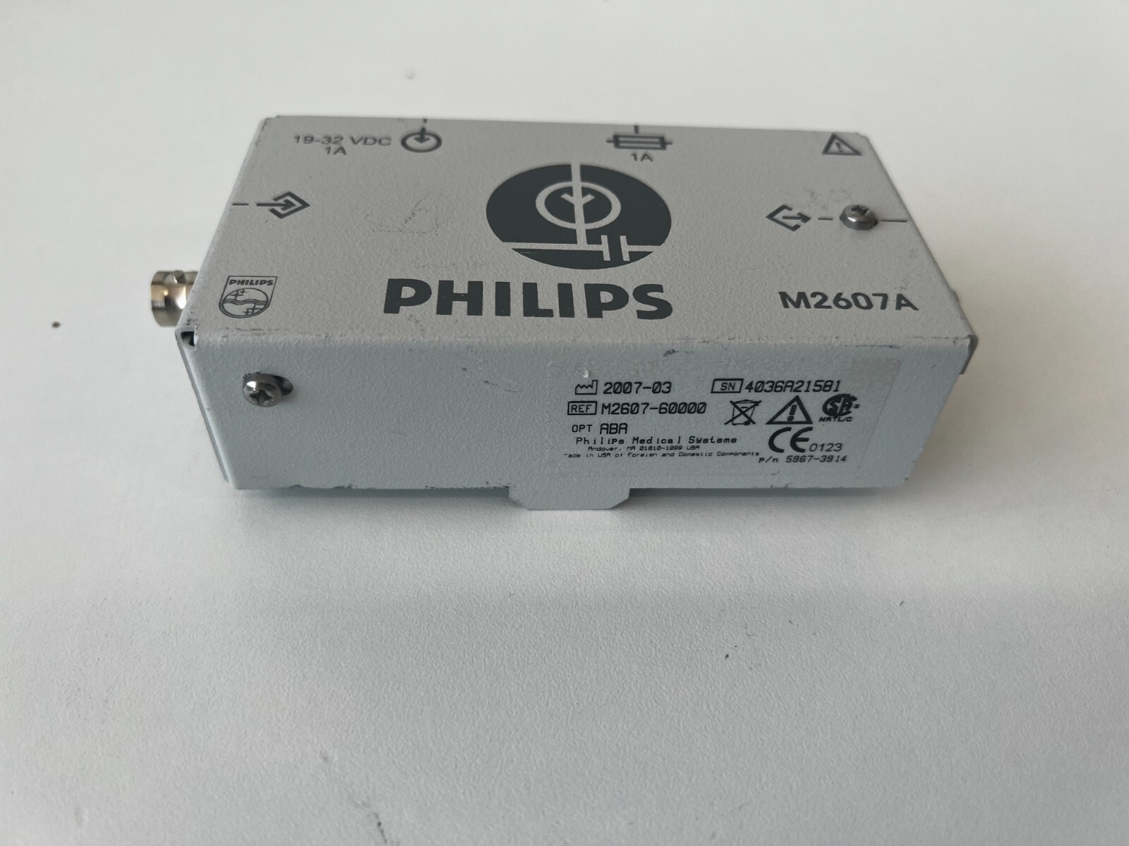 BB19: Lot of 2 AGILENT M2607A TELEMETRY AMPLIFIER AMP RECEIVER M2607-60000