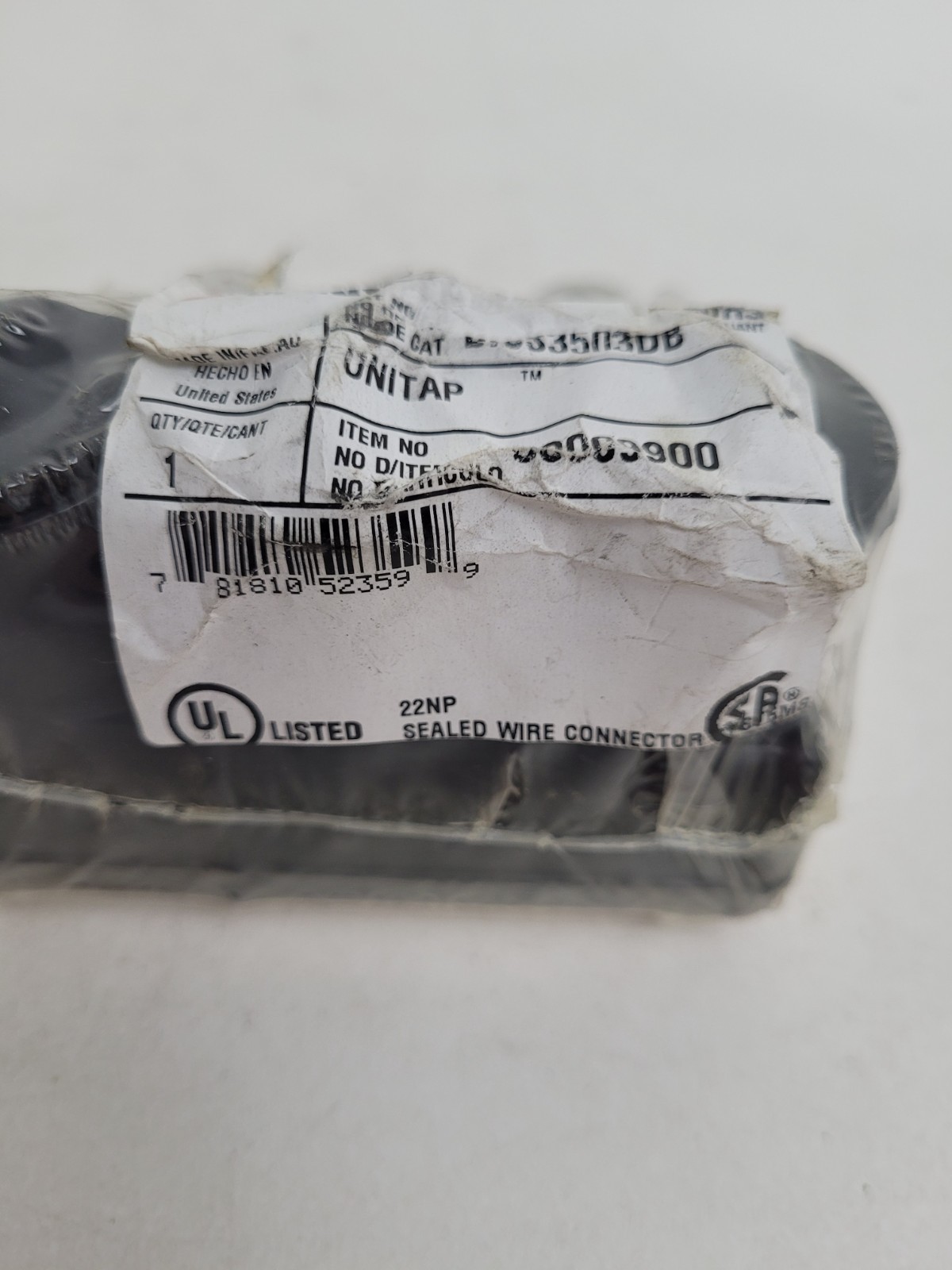 BIBS3503DB Burndy 3 Port 600V Sealed Wire Connector – Next Day Option – New