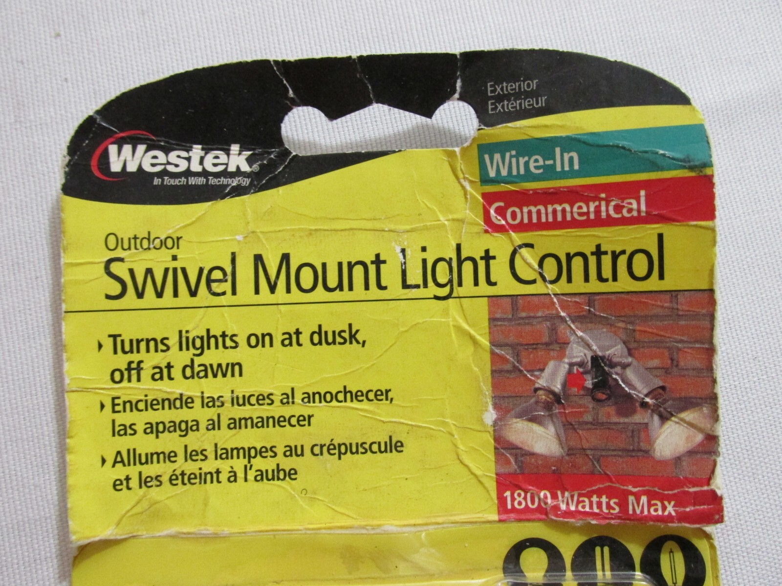 WESTEK VINTAGE NEW SEALED PHOTOELECTRIC SWITCH SW103CT OUTDOOR LIGHT CONTROL