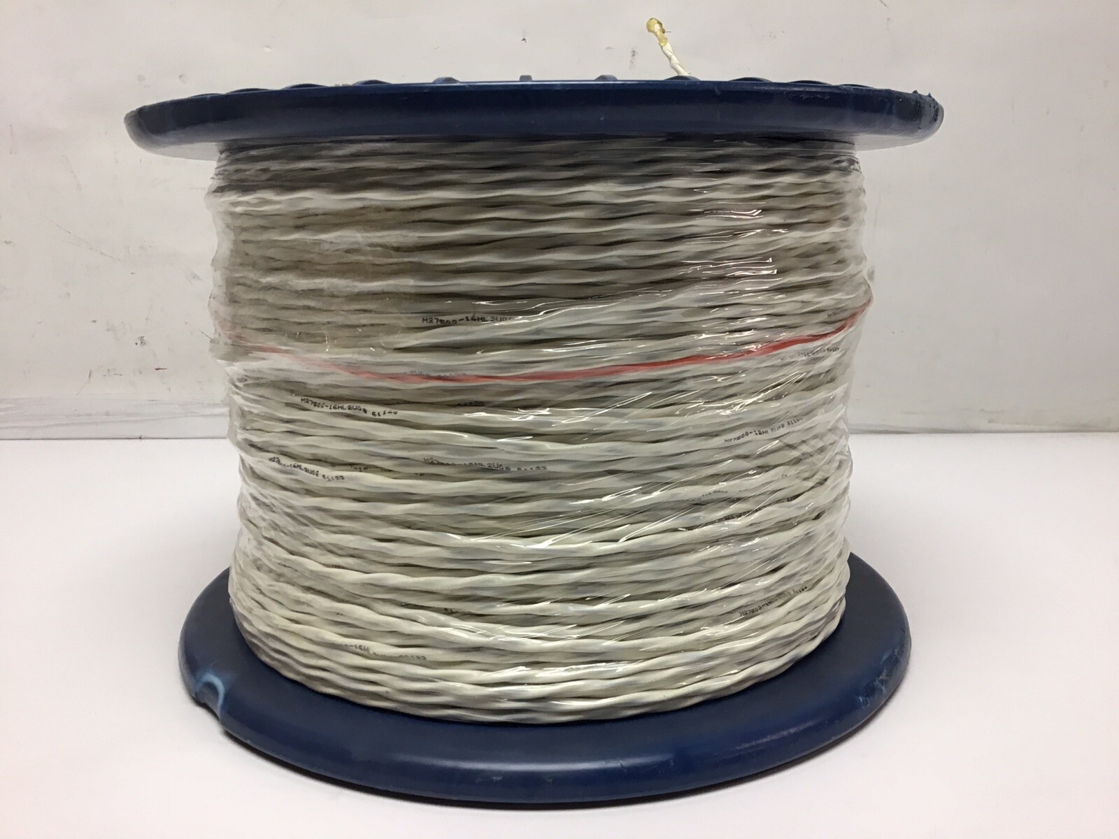 1400 Ft Raychem M27500-16ML2U08 Mil-Spec Cable 16-AWG 2 Conductor Stranded.