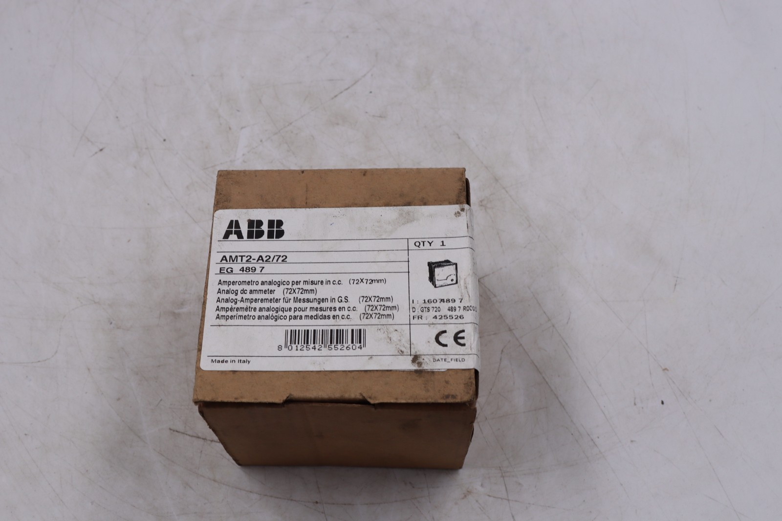 ABB AMT2-A2/72 MADE IN ITALY