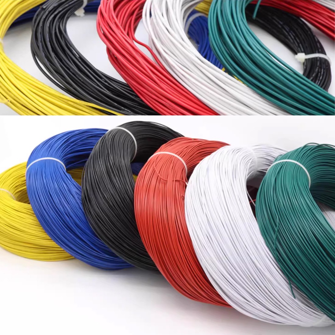 Any length UL1430 Electronic Flexible Wire Cable 16/18/20/22~28 AWG multicolor
