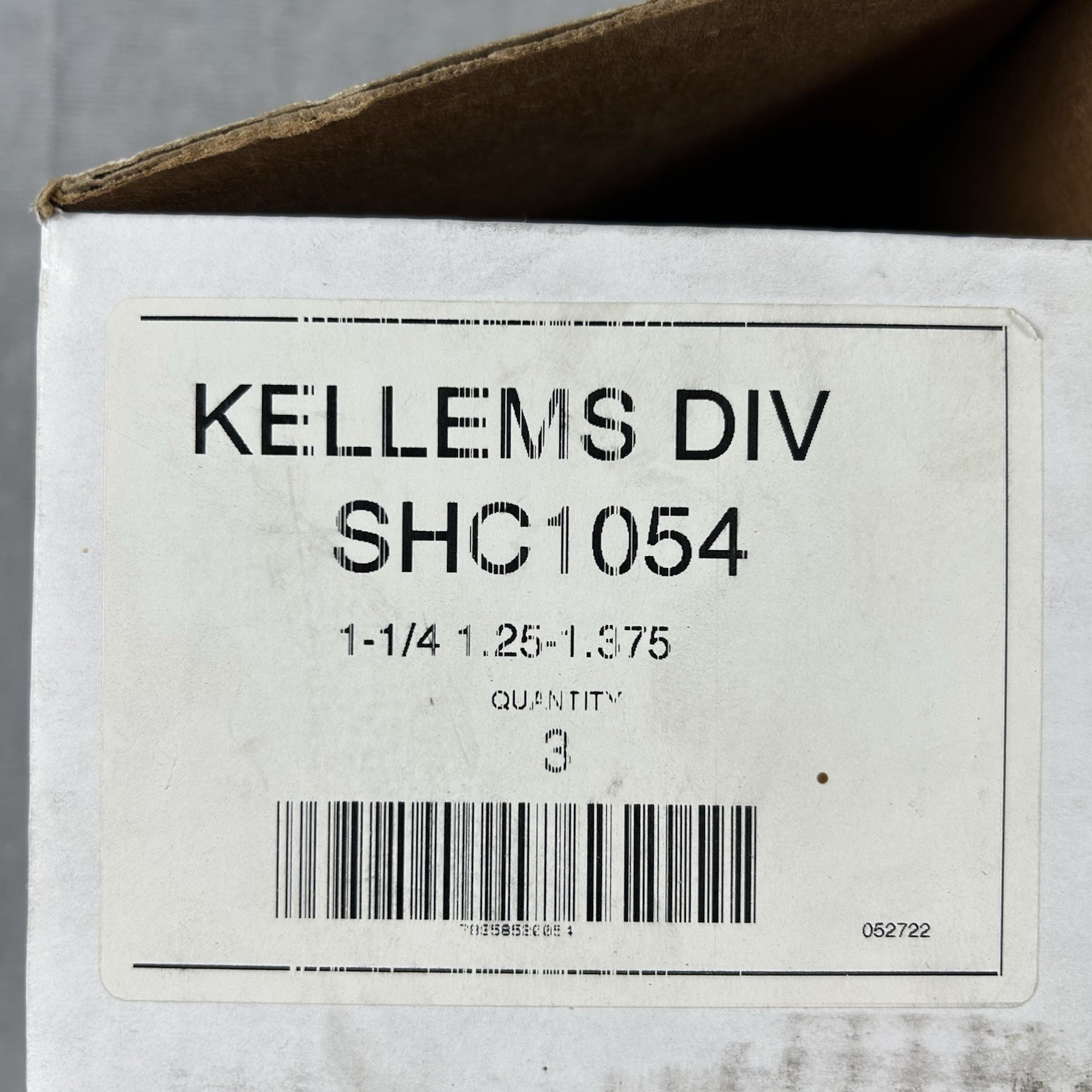Hubbell Kellems SHC1054 Straight 1-1/4 Inch SO Cord Grip