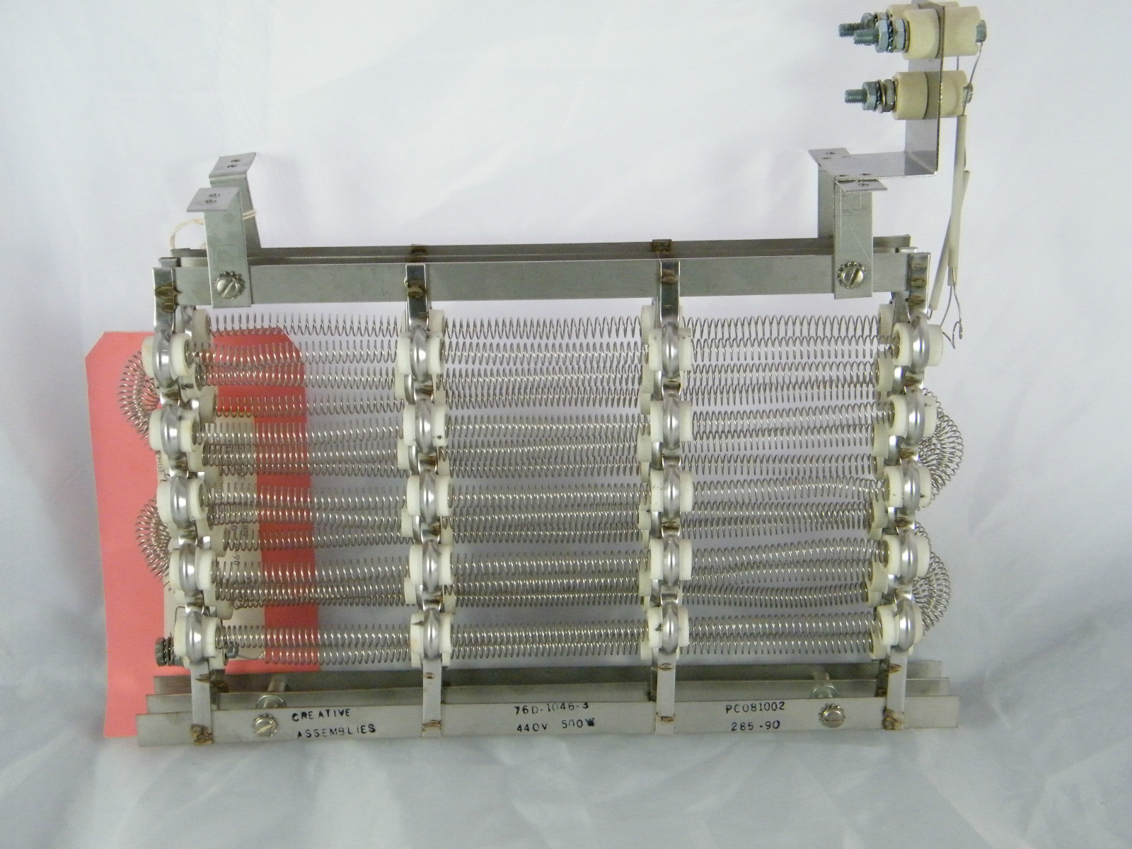 NEW ~ CREATIVE ASSEMBLIES ELECTRIC HEATER COIL, AIRFLOW # PC081002 440V 3500W