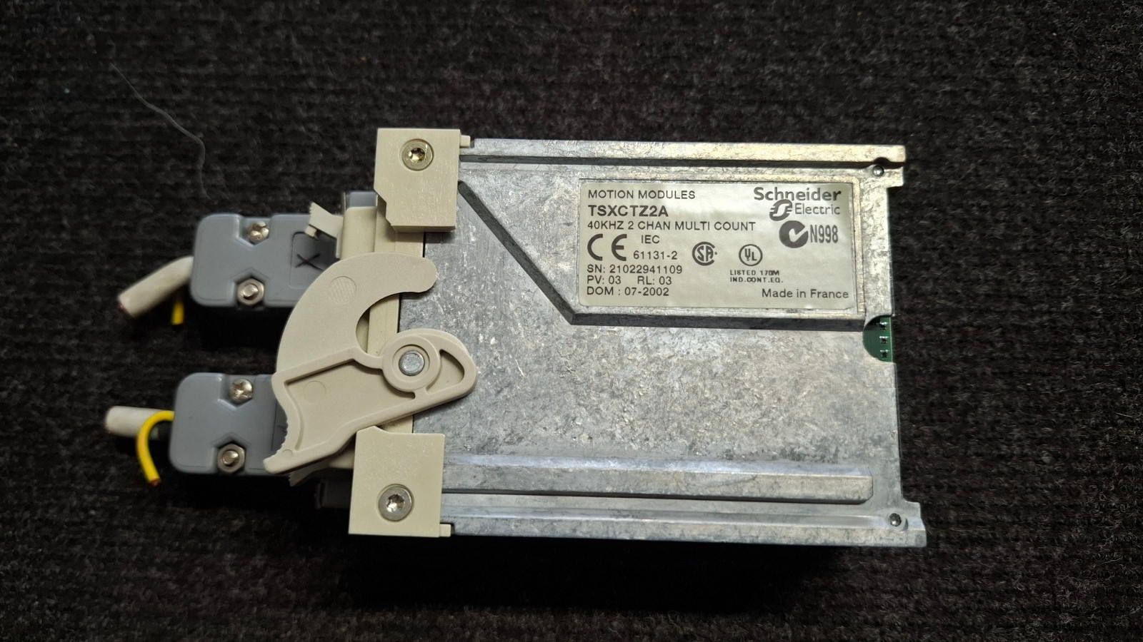 TSXCTZ2A PLC . TELEMECCANIQUE SCHNEIDER TSX MICRO