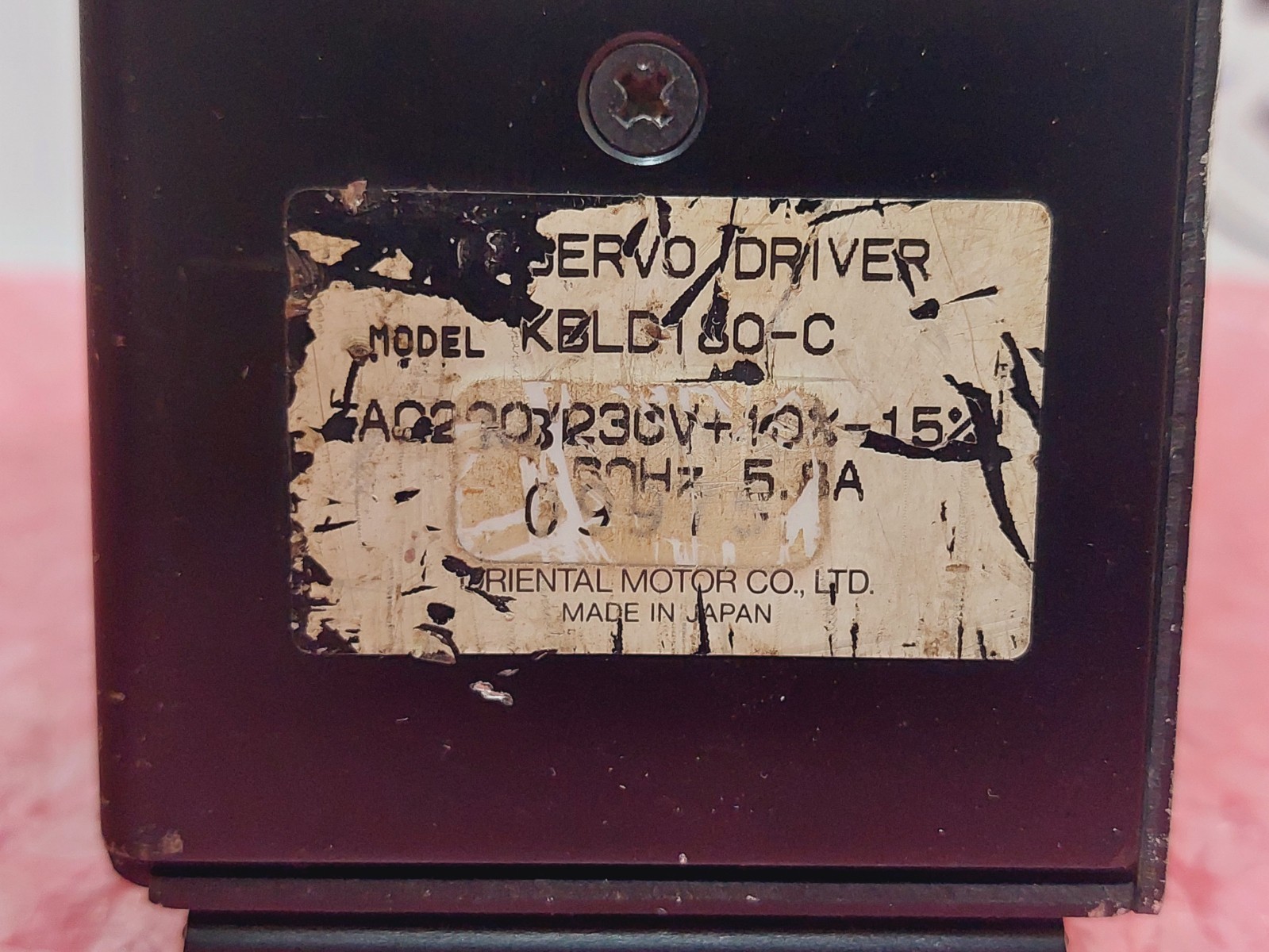 Oriental Motor KBLD180-C Super Vexta AC Servo Driver