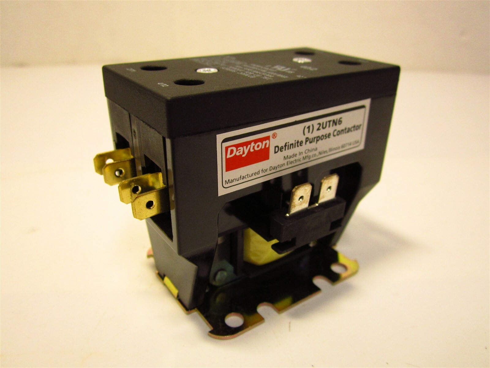 Definite Purpose Open Enclosure Contactor 240VAC, 40 Amps, 2 Poles