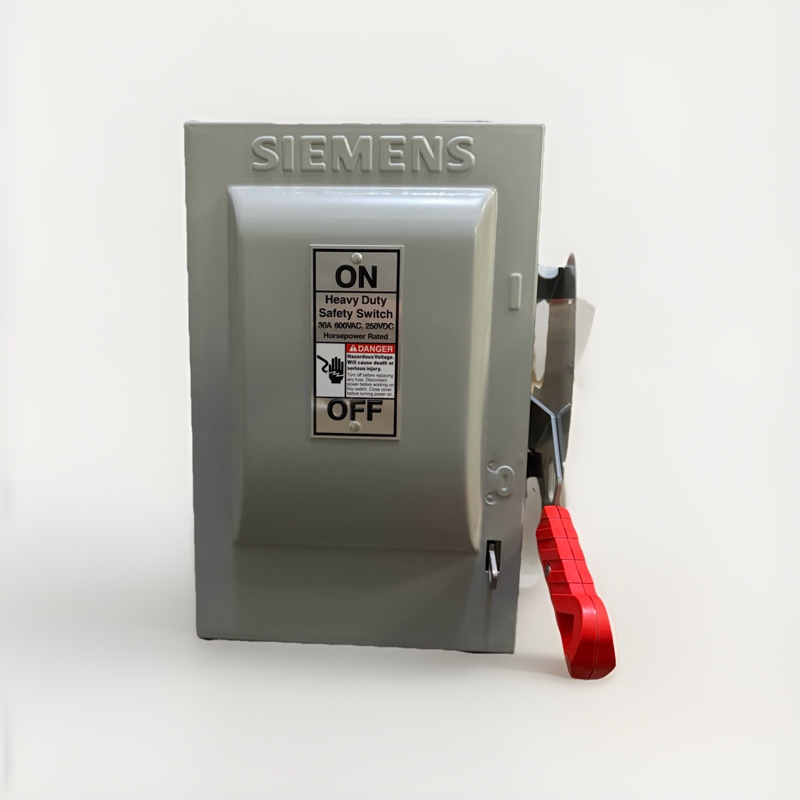 Siemens HNF361 Non Fused Heavy Duty Safety Switch 3P, 30A, 600V
