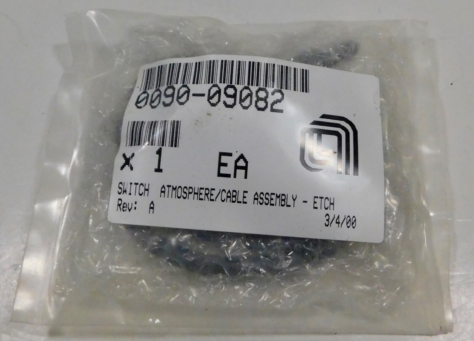 AMAT Applied Materials Atmosphere Switch/ Cable Assembly Rev A 0090-09082