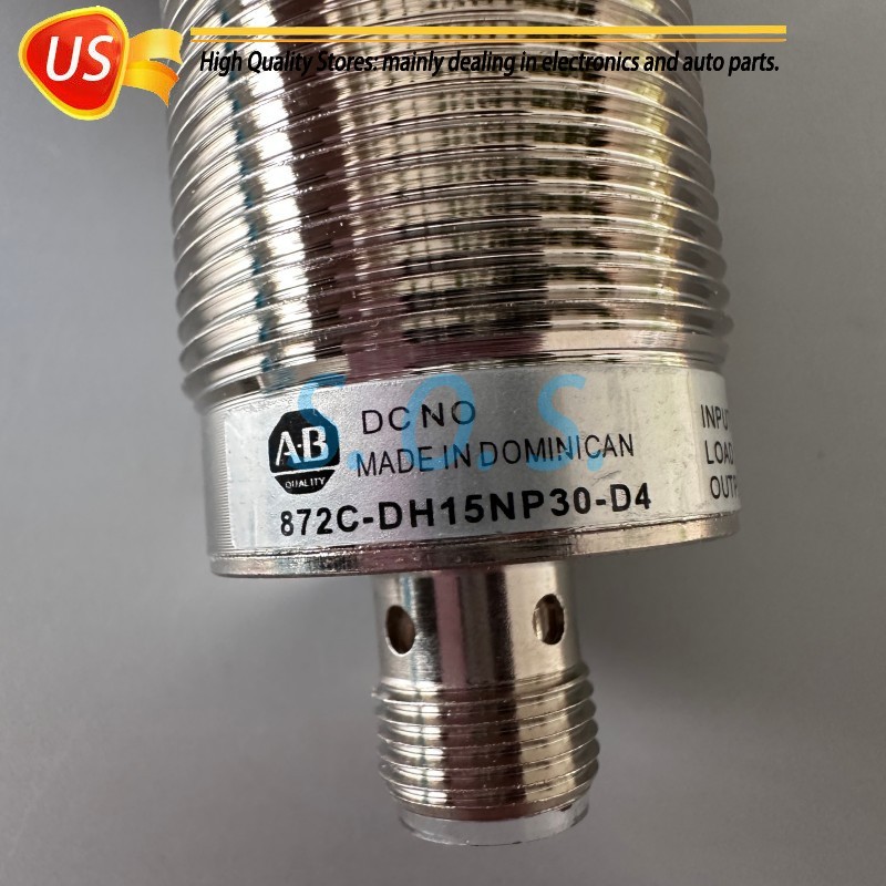 For Allen Bradley 872C-DH15NP30-D4 Proximity Sensor,4-pin,15mm,10-30VDC,NEW