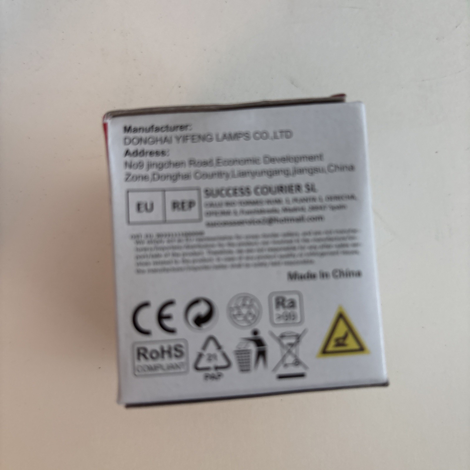 Eco Halogen GU10 Dimmable Spot Light Bulb 2700K Lamp Lot Of 5 Bulbs OPEN BOX