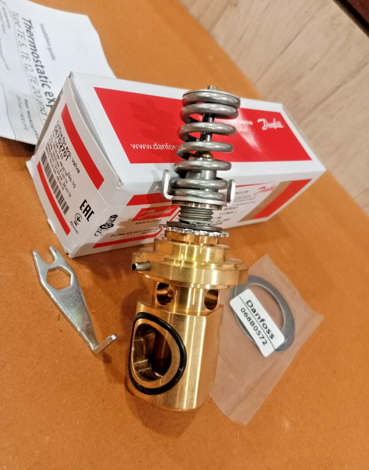 1PC- Danfoss 067G2701 Orifice for expansion valve, ORF,R407C/ TE 55- Brand New